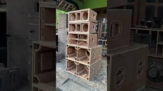 Paket 1 set siap Berangkat #3dgeometry #brewogaudio #anakgajah #soundsystem #boxaudiocostom