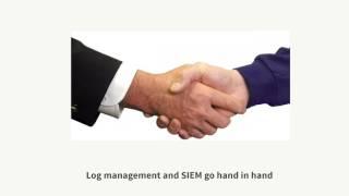 Log management best practices for SIEM