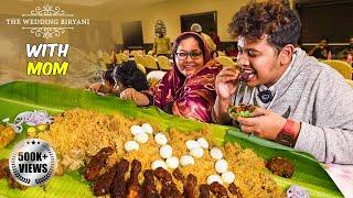 கல்யாண பந்தி Biriyani with அம்மா at OMR, The Wedding Biriyani - Irfan's View