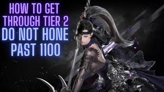 Lost Ark How to get through Tier 2 ~DO NOT GO PAST +15~