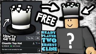 HOW TO GET! Chaotic Top Hat! ROBLOX READY PLAYER TWO EVENT!