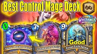 I Made The Best Control Mage Deck To Play For Fun At Whizbang's Workshop Mini-Set | Hearthstone