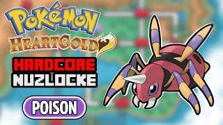 Pokemon HeartGold Hardcore Nuzlocke - POISON Only (NO Items, NO Overleveling)