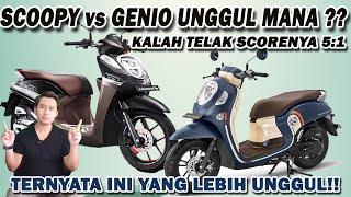 Honda Scoopy Vs Genio Mana Yang Lebih Unggul?