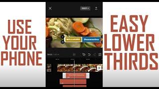 How To Create Lower Thirds On CapCut