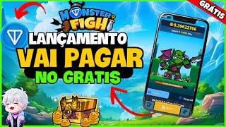  JOGO NFT GRÁTIS MOBILE de MINERAÇÃO PAGANDO MUITO ! Como GANHAR no MONSTER FIGHT - FREE TO PLAY