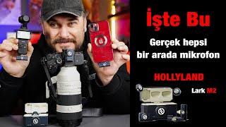 SONUNDA! Hollyland Lark M2 Küçük Ama Kaliteli Hepsi Bir Arada Mikrofon