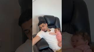 Mom catches dad sleeping while watching daughter, then son DOES THIS #shorts