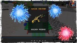 Pixel Gun 3d - How to get The Golden Friend ? [HD]