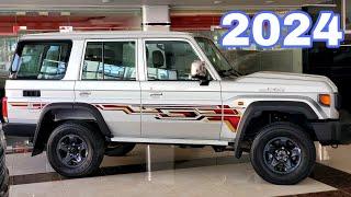 Just arrived  2024 Toyota Land Cruiser “ 70series “ long wheelbase version “ with price “