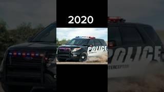 Evolution Of Police Car (1930-2023) #evolution #policecar #police #cars #shorts