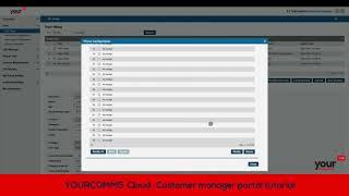 Your Comms Cloud: Customer Manager Portal tutorial