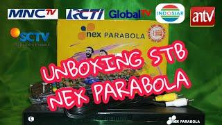 UNBOXING RECEIVER NEX PARABOLA