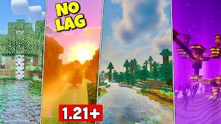 (Top 6) Best *NEW* Minecraft Bedrock 1.21+ Ultra Realistic Shaders (Low - High End Devices) NO LAG