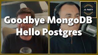 Why I switched from MongoDB to PostgreSQL (Rasmus Porsager)