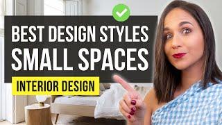  TOP 4 BEST STYLES for SMALL SPACES | Interior Design Ideas & Home Decor for Small Spaces