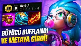 BÜYÜCÜ BUFFLANDI VE METAYA GİRDİ! | HOLYTHOTH TFT