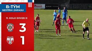 SESTŘIH: Zbrojovka B - Stará Říše 3:1