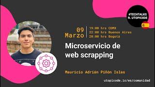 Microservicio de web scrapping