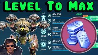 How Much Pt to MAX TITAN? War Robots Level Up Test Gameplay WR