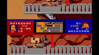 Bonanza Bros. Sega Genesis 2 player Netplay 60fps