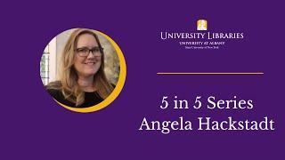 5 in 5 Series: Angela Hackstadt