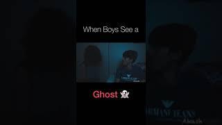 When Boys See a Ghost  | Viral Videos #Shorts