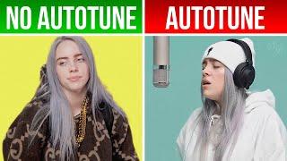 Billie Eilish 'idontwannabeyouanymore' | *AUTOTUNE VS NO AUTOTUNE* (Genius)