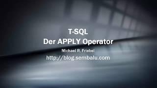 CROSS und OUTER APPLY in T-SQL