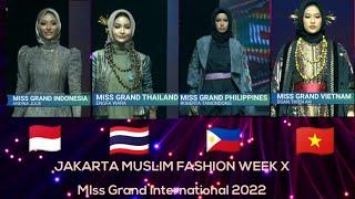 JAKARTA MUSLIM FASHION WEEK  | miss grand international 2022 | Miss Grand Indonesia