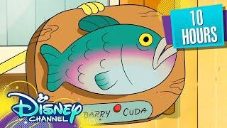 10 Hours of Barry Cuda | Big City Greens | Disney Channel