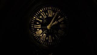 Antique Clock Ticking Sound For Meditation - Every 15 Minutes Clock Bells - Old Time Memory Ambiance