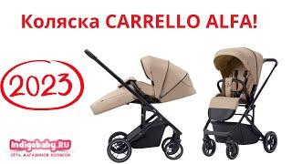 Прогулочная коляска Carrello ALfa CRL-5509. НОВИНКА 2023. Новейший видеообзор, налетай!