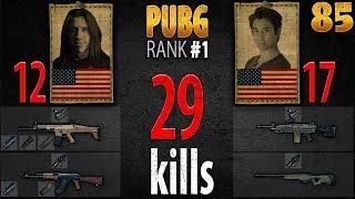 PUBG Rank 1 - Grimmmz & Anthony 29 kills DUO - 1st Person PLAYERUNKNOWN'S BATTLEGROUNDS #85