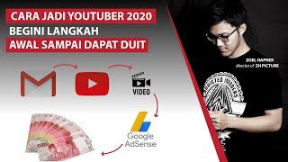 INI CARA JADI YOUTUBER 2020, dari Awal sampai Penghasilan Jutaan!