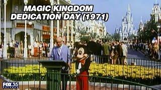 Disney World History: Magic Kingdom official grand opening and dedication in 1971