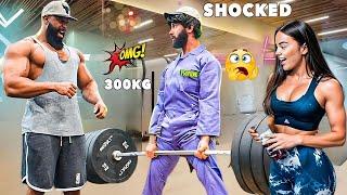 EPIC REACTIONS TO ANATOLY  WORKING OUT IN PUBLIC! #1 | Anatoly GYM PRANK