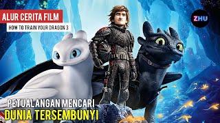 AKHIR YANG SANGAT MENGHARUKAN // Alur Cerita Film How To Train Your Dragon 3 (2019)