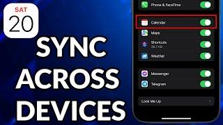 How To Sync Apple Calendar Across Devices