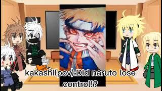 Hokage React to Naruto Part 2/2 the end#gachaglich #naruto