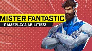 MARVEL RIVALS MR FANTASTIC GAMEPLAY - All Abilities Explained! (Season 1)