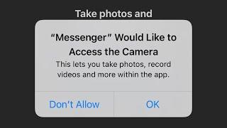 allow messenger access to your camera and microphone