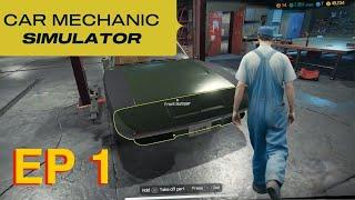 I BOUGHT A CLASSIC CAR TO RESTORE EP1 (CAR MECHANIC SIMULATOR)