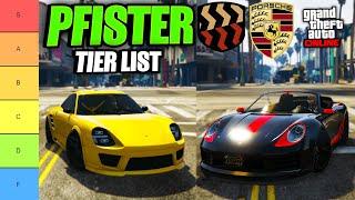 The ULTIMATE PFISTER Vehicle Tier List | GTA Online