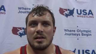 Jordan Wood, UWW Junior Trials 120 kg Challenge Tournament winner