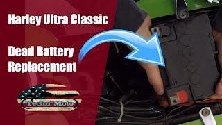 Battery Replacement-Electra Glide Ultra Classic- do it yourself and save money | Techn' Moto