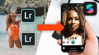 CREATE A INSTAGRAM FILTER WITH SPARK AR WITH YOUR LR MOBILE PRESETS + SMOOTH SKIN & MULTIPLE CHOICES