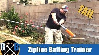 Make a DIY Baseball Swingline Trainer Batting Aid :: How To