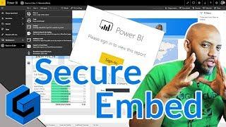 Power BI Secure Embed - a no code / low code option