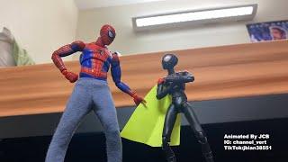 Spiderman Into The Spider-Verse (Stop Motion Recreation)